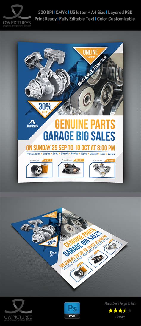 Auto Spare Parts Company Profile Sample