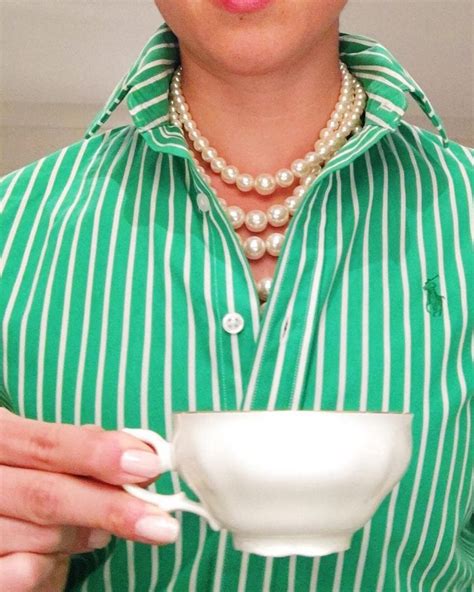 Myka Meier Proper Way To Hold Tea Cup Manners Polo Ralph Lauren Pearls