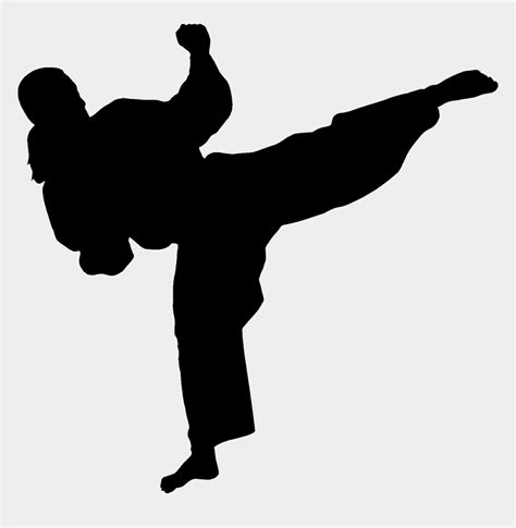 Karate Stencil Cliparts And Cartoons Jingfm