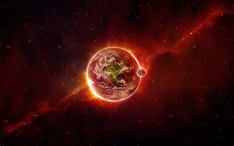 1920x1080px Free Download Hd Wallpaper Red Earth Planets Hd Space