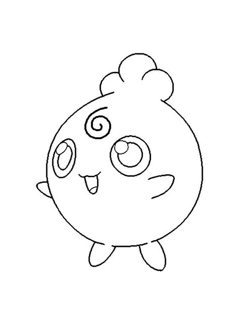 Igglybuff Pokemon Coloring Pages Free Printable