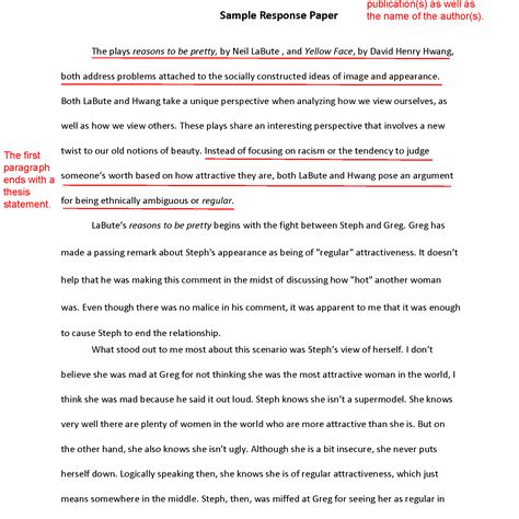 When you consider which extracurricular activity. Response Essay Format - Essay Writing Top