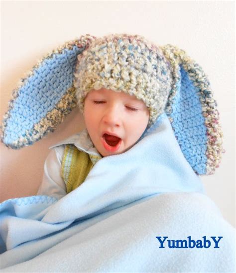 Boy Easter Bunny Hat By Yumbaby On Etsy 2295 Bunny Hat Boys