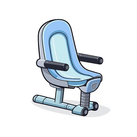 Premium Vector Vector Of A Chair With Wheels For Easy Mobility