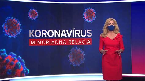 koronavírus mimoriadna relácia vo štvrtok 23 4 2020 o 20 30 na tv markíza youtube