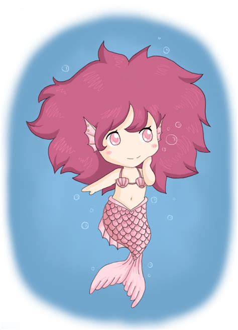 The Chibi Mermaid By Jannzky On Deviantart