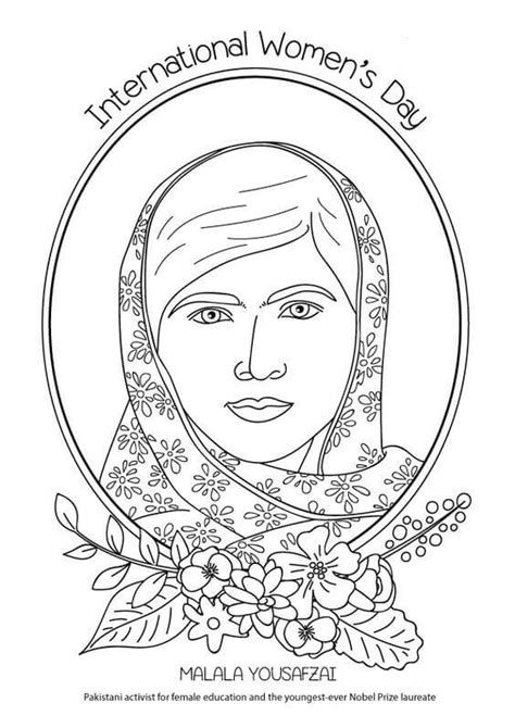 15 Free Printable International Womens Day Coloring Pages Love