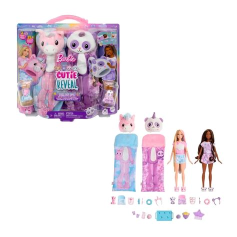 Set De Juego Barbie Cutie Reveal Pijamada Bodega Aurrera En Línea