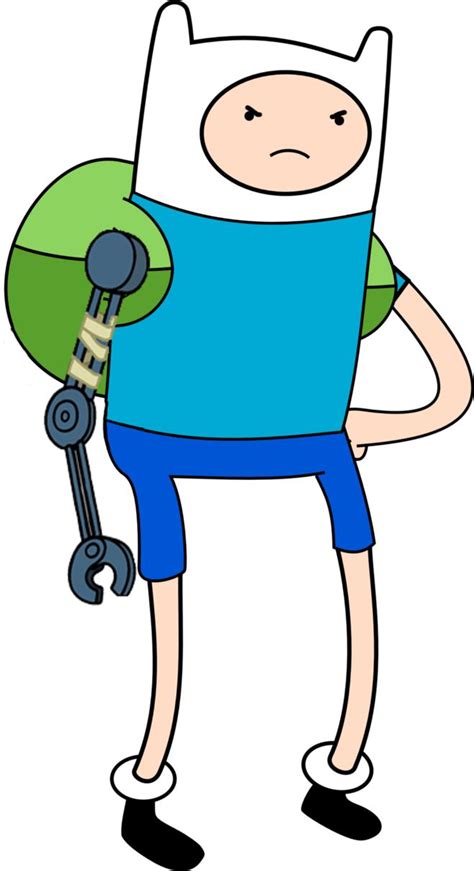 Finn From Adventure Time With A Key In His Hand