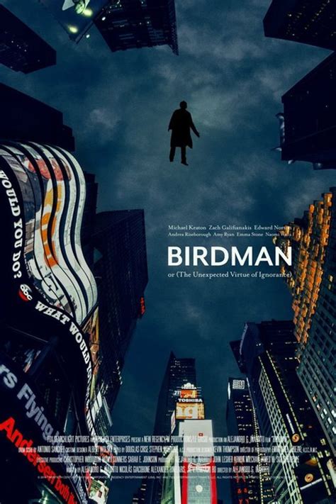 Birdman 2014 [1080 X 1620] Movieposterporn Film Poster Design Movie Posters Design Movie