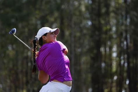 Lsus Latanna Stone Near The Lead In Weather Impacted Augusta National Womens Amateur Lsu