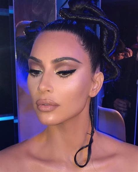 I Miss You But Not Enough To Bother You Kim Kardashian Makeup Kim