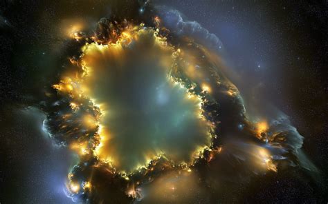 Wallpaper Sinar Matahari Galaksi Ruang Nebula Suasana Alam