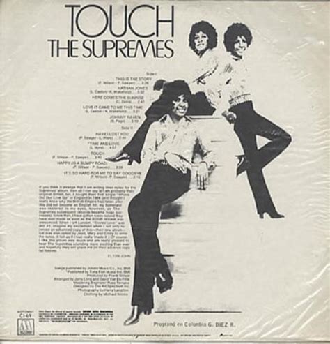 The Supremes Touch Colombian Vinyl Lp Album Lp Record 321157