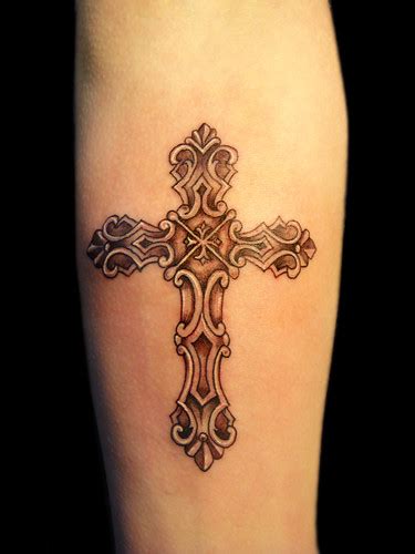 Cross Tattoo Miguel Angel Custom Tattoo Artist Miguela Flickr
