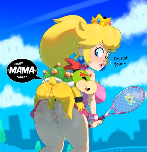 Post Bowser Jr Koopa Princess Peach Somescrub Super Mario Bros