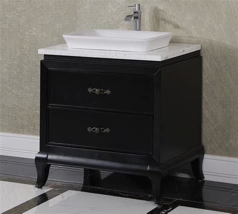 323 Inch Single Sink Bathroom Vanity In Matte Black Uvlfwb1418032
