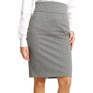 Grey Pencil Skirt Winter Fashion Grey Pencil Skirt Autumn