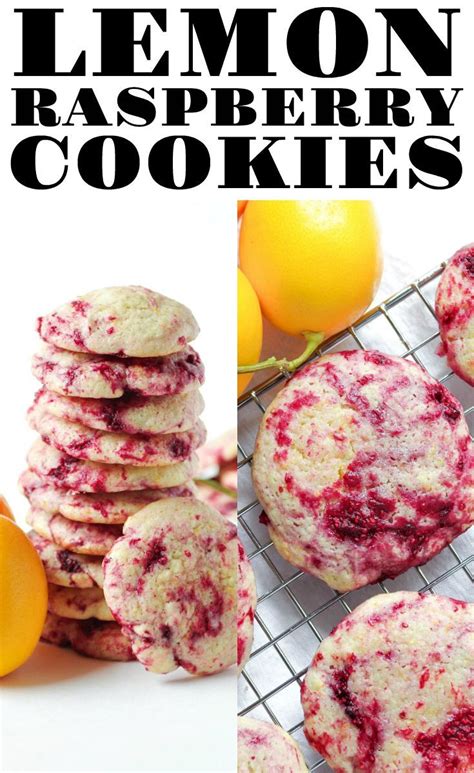 I just could not work with the dough. Raspberry Lemon Cookies | Recipe | Raspberry cookies, Food ...