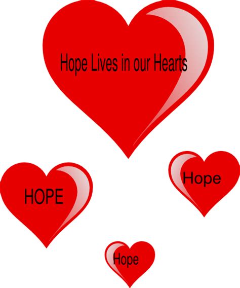 Hope Hearts Clip Art At Vector Clip Art Online Royalty