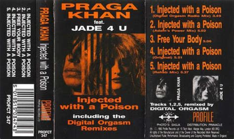 praga khan feat jade 4u injected with a poison cassette ebay
