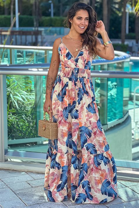Mauve Floral Maxi Dress With Tie Back Maxi Dresses Saved By The Dress