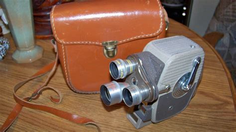 Vintage Keystone 8mm Video Movie Recorder With Vintage Case