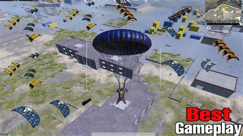 Best Landing In Military Base Pubg Mobile Youtube