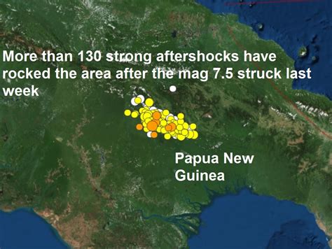 The Big Wobble Disaster Unfolding After Mag 75 Struck Papua New