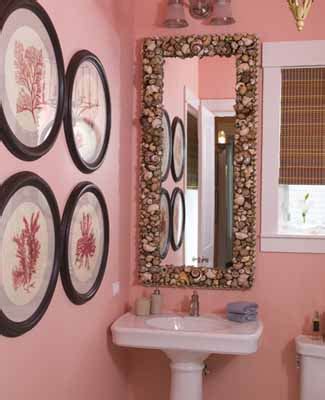 Yes, it might be short on size, but what bathrooms lack in space, they more than make up for in their ability to be dressed. Stylish Bathroom Decorating Ideas, Soft Pink Walls