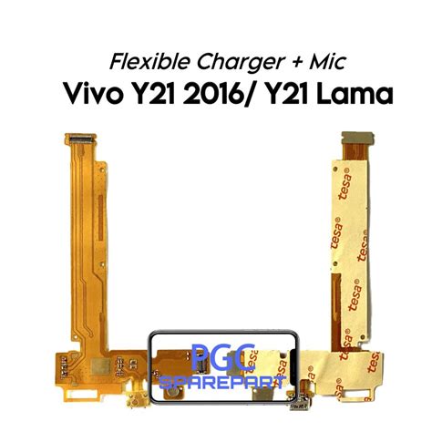 Jual Original Flexible Konektor Charger And Mic Vivo Y21 2016 Y21 Lama