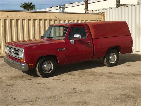 1989 Dodge Ram D150 For Sale In Colton Ca Equipment Trader