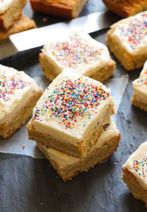 frosted sugar cookie bars layers  happiness