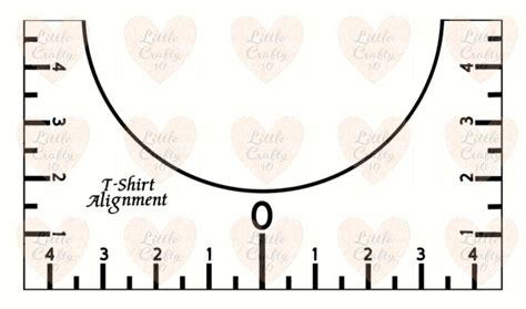 T-shirt Alignment Digital SVG Tool T-shirt Alignment Guide | Etsy