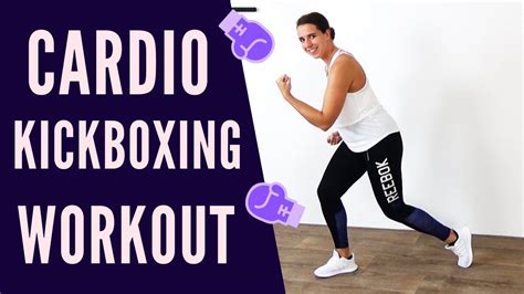 30 Minute Cardio Kickboxing Workout At Home Fat Burning Cardio