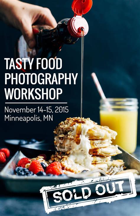 Tasty Food Photography Workshop November 14 15 2015 Pinch Of Yum
