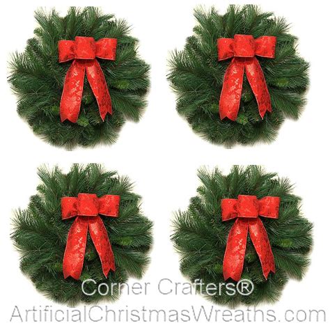 Mini Deluxe Traditional Christmas Wreath Artificialchristmaswreaths