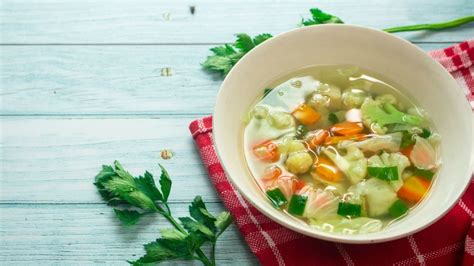 Sopa De Verduras Receta Para Hacer Este Platillo Casero Y Nutritivo