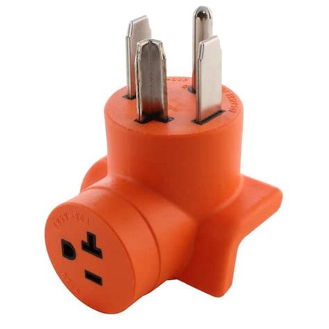 Ac Works Dryer Outlet Adapter 4 Prong Dryer 14 30p Plug To Household 15