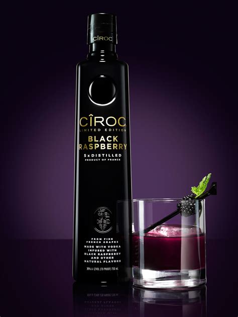 Cîroc Presenta El Vodka Negro Con Sabor A Frambuesa Cîroc Black Raspberry