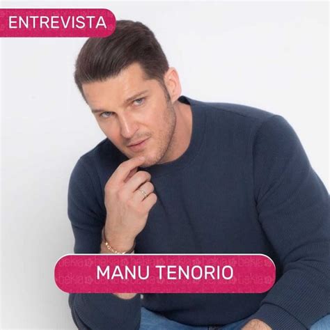 Manu Tenorio Y Su Nuevo éxito Conócelo