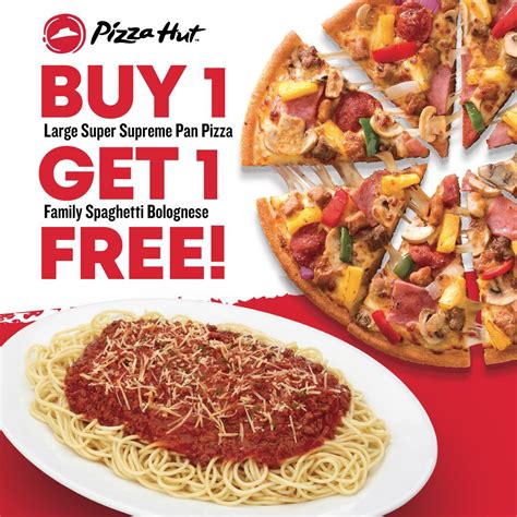 To save on your order of pizza, wings, and sides, enter the pizza hut coupon code in the box and apply to get your discount. Pizza Hut's Buy One Get One Free + MORE Treats - April 2019