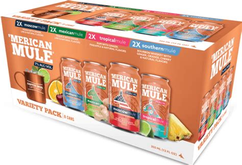 Merican Mule Variety Pack 8 Pack Wine N Liquor Outlet