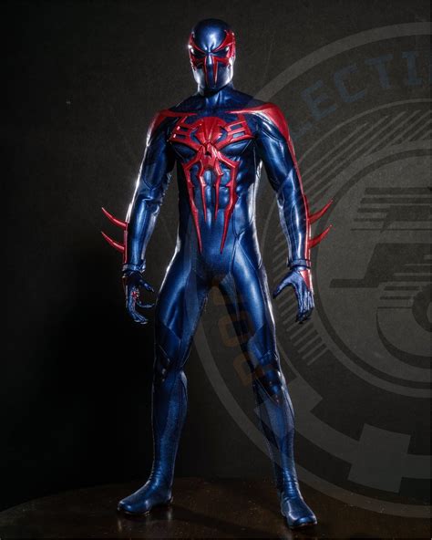Hot Toys Vgm42 Marvel Ps4 Spiderman 2099 Suit Pop Collectibles