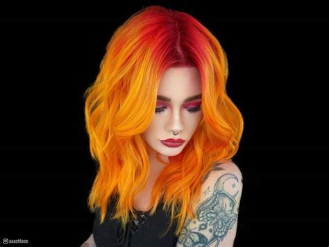 Iroiro 320 Uv Reactive Orange Neon Vegan Cruelty Free Semi Permanent