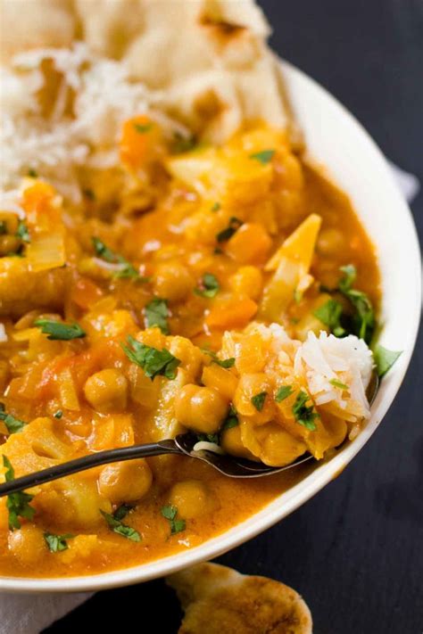 Chickpea And Cauliflower Curry Wholefully
