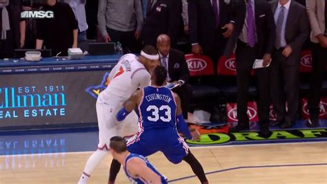 Carmelo Anthony Game Winner Sixers Vs Knicks Feb 25 2017 Nba Regular Season Youtube