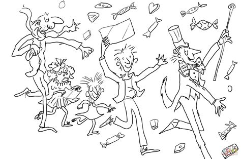 Roald dahl began working on charlie and the chocolate factory in 1961 shortly after finishing james and the giant peach, but its origins can be traced all the way back to roald's own childhood. Charlie and the Chocolate Factory coloring page | Free ...