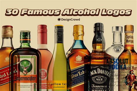 30 Famous Alcohol Logos