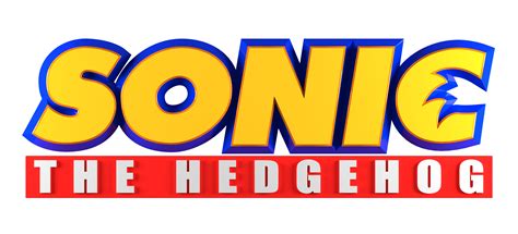 Sonic The Hedgehog Movie Logo Transparent